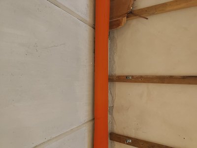 Wall condition in the foundation