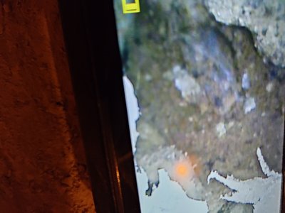 Photo documentation shown on screen