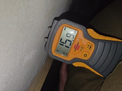 Moisture reading taken at the basement (20.09.2024 kl. 11:37)