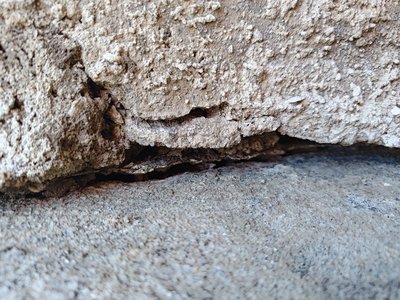 Condition documentation in the exterior wall