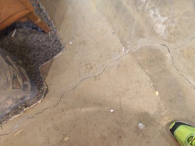 Condition documentation in the basement