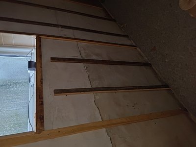 Isolering synlig i inspektionsområdet